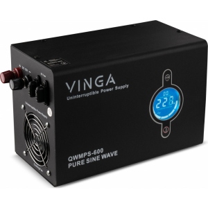 Джерело безперебійного живлення Vinga 600VA LCD (QWMPS-600) продаж