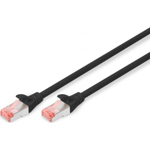 Кабель патч-корд Digitus CAT 6 S-FTP 0.25 м Black (DK-1644-0025/BL)