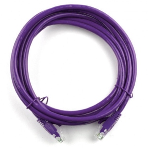 Кабель патч-корд Ritar RJ-45 Cat.5 25 m Purple (PCR-CU/25Pe / 04296)