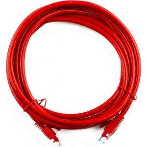 Кабель патч-корд Ritar RJ-45, Cat.5e, CU 7.5 m Red  (PCR-CU/7.5Rd / 04288)