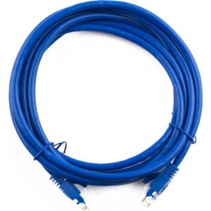 Кабель патч-корд Ritar RJ-45, Cat.5e, CU 7.5 m Blue (PCR-CU/7.5Be / 04289)