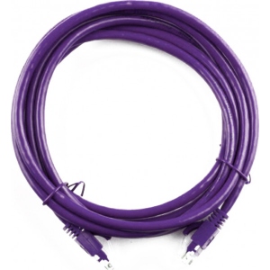 Кабель патч-корд Ritar RJ-45, Cat.5e, CU 7.5 m Purple (PCR-CU/7.5Pe / 14092)
