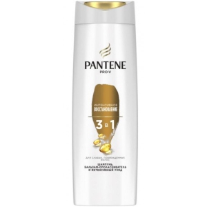 Шампунь жіночий Pantene 3 в 1 Інтенсивне відновлення 360 мл (8001090673404)