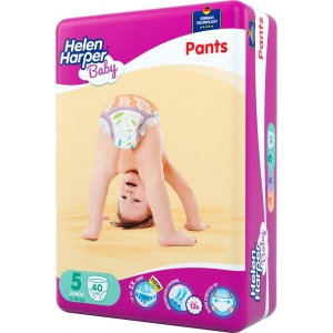 Одноразові підгузки-трусики Helen Harper Baby Розмір 5 ( Junior), 40 шт. (270782)