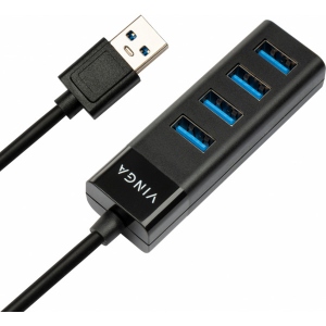 Хаб USB Vinga USB3.0 to 4xUSB3.0 HUB (VHA3A4)