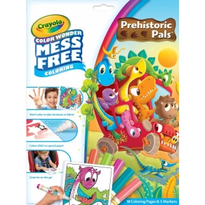Розмальовки класичні Crayola Color Wonder Динозаври (919068.018)