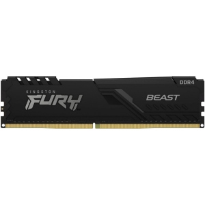 Память DDR Kingston DDR4 4GB/3200 Fury Beast Black (KF432C16BB/4) в інтернет-магазині