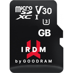 Карта пам'яті Goodram microSDXC 128GB Сlass 10 UHS-I/U3 IRDM (IR-M3AA-1280R12)