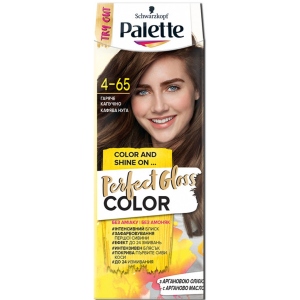 Фарба для волосся Schwarzkopf Prof. Palette Perfect Gloss Color 4-65 Гарячий капучіно 70 мл (4015100337723)