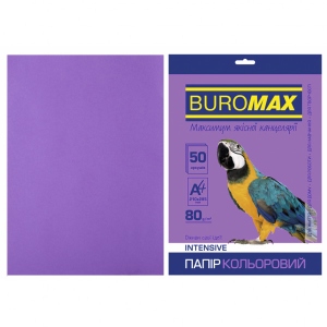 Папір А4 BuroMax Intensive Violet (BM.2721350-07) ціни