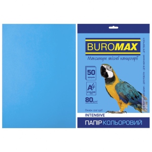 Папір А4 BuroMax Intensive Blue (BM.2721350-30)