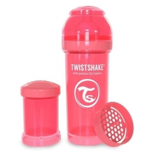 Пляшка для годування Twistshake Персиковая 260 мл (78032)