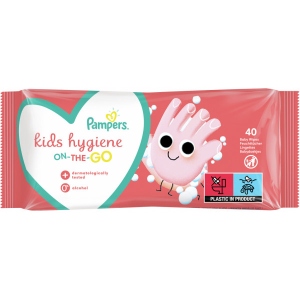 придбати Серветки вологі для дітей Pampers Kids Hygiene On-the-go, 40 шт. (81757723)
