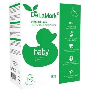 Пральний порошок DeLaMark Baby екологічний 1 кг (4820152331311) купити