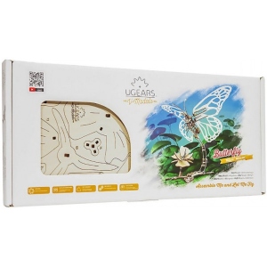 Дерев'яний конструктор Ugears Метелик (6336243)