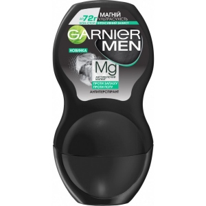 Дезодорант кульковий Garnier Men Магній Ультрасухість 50 мл (3600542310031)