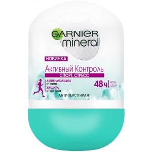 Дезодорант кульковий Garnier Mineral Активний Контроль Спорт, Стрес 50 мл (3600542268868)