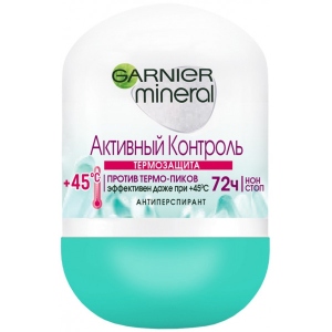 Дезодорант кульковий Garnier Mineral Активний контроль Термозахист 50 мл (3600541739970)