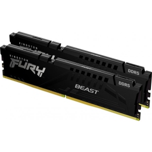Память DDR Kingston DDR5 2x16GB/6000 Fury Beast Black (KF560C40BBK2-32)