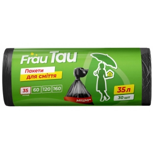 Пакет для сміття Frau Tau Black 35 л 30 шт. (4820195508152)