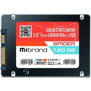 SSD-накопичувач внутрішній Mibrand 2.5" 120GB (MI2.5SSD/SP120GB) ціни