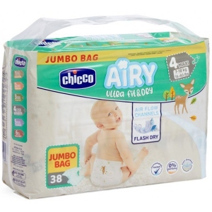 Одноразові підгузки Chicco 4 L 7-18 кг 38 шт (11236.00)