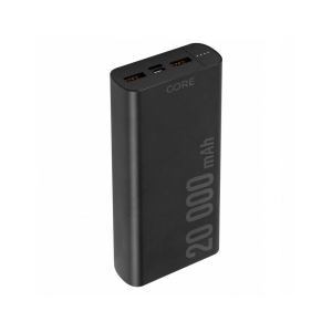 Батарея мобільна Forever Core PD + QC 18W 20000 mAh Black (SPF-02)