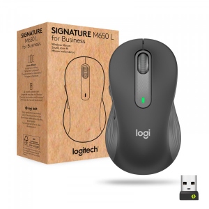 Миша бездротова Logitech Signature M650 Graphite (910-006274)