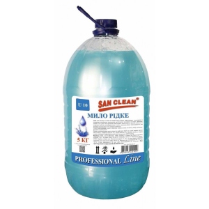 Рідке мило для рук San Clean PROFESSIONAL Line 5000 мл (4820003544402)