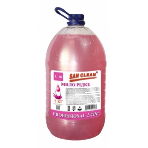 Рідке мило для рук San Clean PROFESSIONAL Line 5000 мл (4820003544426)