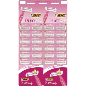 Станок жіночий BIC Pure 3 Lady Pink 24 шт. (3086123395145)