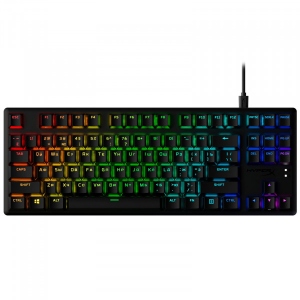 Клавіатура дротова ігрова HyperX Alloy Origins Core PBT HX Red USB (639N7AA) фірмовий сайт