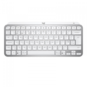 Клавіатура бездротова Logitech MX Keys Mini Pale Grey (920-010499)