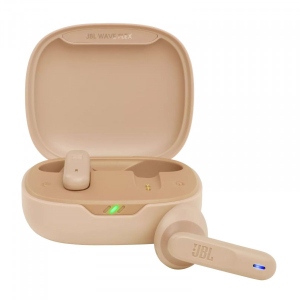 Навушники вкладиші бездротові TWS JBL Wave Flex Beige (JBLWFLEXBEG)