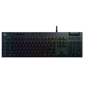 Клавіатура дротова ігрова Logitech G815 Mechanical GL Tactile RGB Black (920-008992)