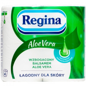 Туалетний папір Regina Regina Aloe Vera 3 шари 4 рулони (8004260499095) в Києві