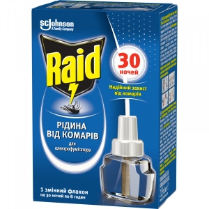 Фумігант рідина Raid 30 ночей замовити в Україні