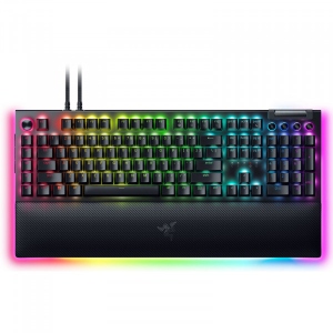 Клавіатура дротова ігрова Razer BlackWidow V4 Pro Green Switch (RZ03-04680100-R3M1)