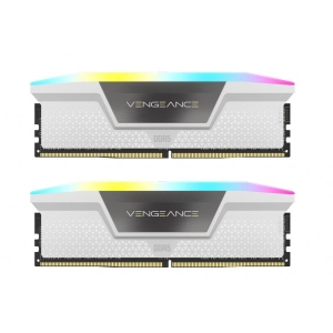 Память DDR Corsair DDR5 2x16GB/5200 Vengeance RGB White (CMH32GX5M2B5200C40W)