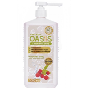 Рідке мило для рук NATA-OASIS з ароматом суниці 1000 мл (4823112601165)