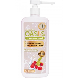 Рідке мило для рук NATA-OASIS з ароматом суниці 500 мл (4823112601073)