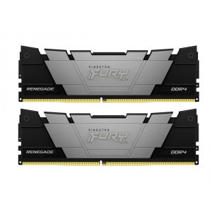 Память DDR Kingston DDR4 32GB KIT 3200 FURY Renegade Black (KF432C16RB12K2/32)