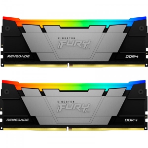 Память DDR Kingston DDR4 32GB KIT 3600 FURY Renegade RGB (KF436C16RB12AK2/32)