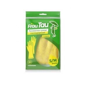 Рукавички латексні Frau Tau S/М (4820263230992)