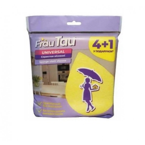 Серветка побутова Frau Tau Universal  4+1 шт (4820263230961)