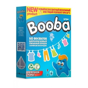 Пральний порошок BOOBA Ручний 350 г (4820187580074)