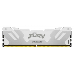 Память DDR Kingston Renegade White/Silver DDR5 6400MHz 16GB (KF564C32RW-16)