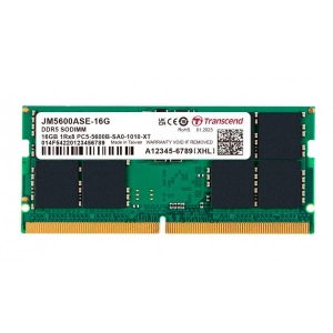 Память DDR Transcend DDR5 16GB 5600 S(JM5600ASE-16G)