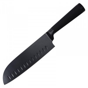 Ніж сантоку Bergner Blackblade 17,5 см (BG-8776)