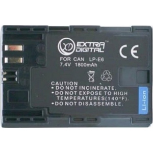 Акумулятор для фотокамери ExtraDigital Canon LP-E6 Chip (BDC2431)